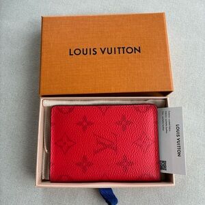 Louis Vuitton Taigarama Neon Monogram Bi fold Wallet card organizer men’s women